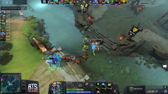 Infamous.Wu takes First Blood on EG.BuLba!