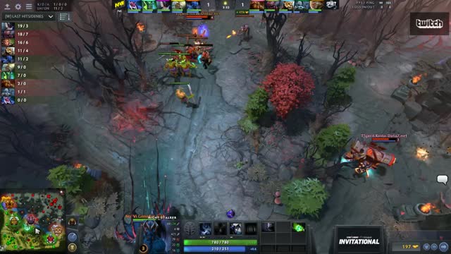 Na`Vi.Dendi kills Biver!