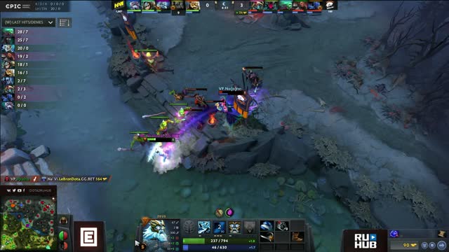 VP.9pasha kills Na`Vi.LeBronDota!