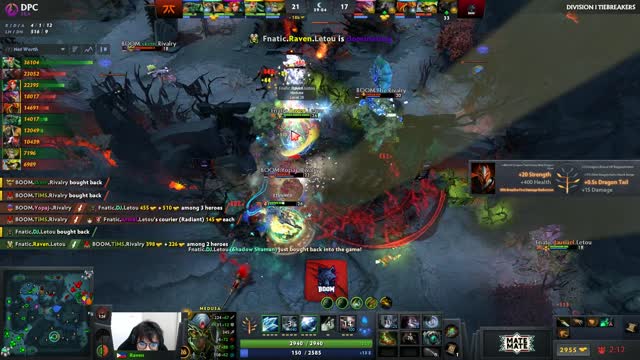 Fnatic.Raven gets a double kill!