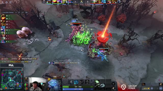 Liquid.miCKe kills PSG.LGD.XinQ!