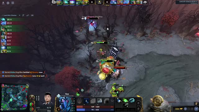 VG.Pyw takes First Blood on Secret.Puppey!
