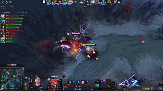 Arteezy kills 皮球!