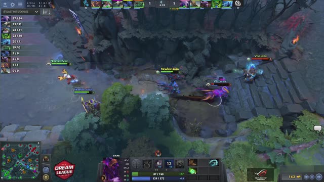 Newbee.Sccc kills VG.Fenrir!