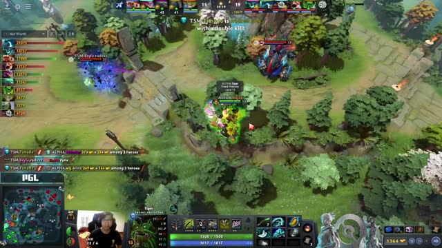 Timado gets a triple kill!