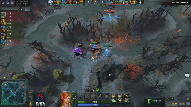 EG.Fear takes First Blood on pangolier abuser!