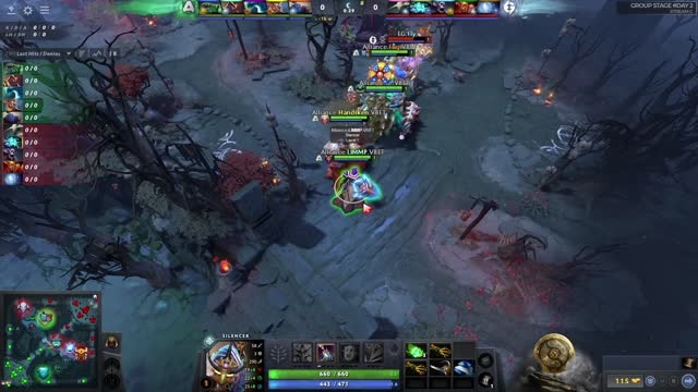 Alliance.Handsken takes First Blood on EG.Fly!