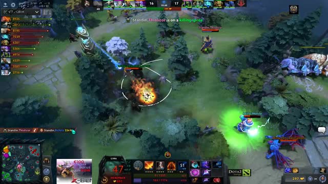 Thiolicor  gets a double kill!