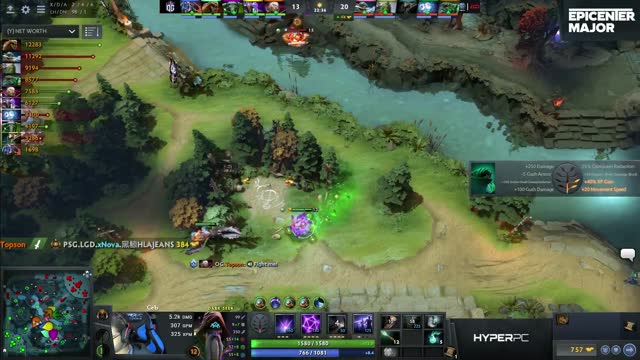 Topson kills PSG.LGD.xNova!