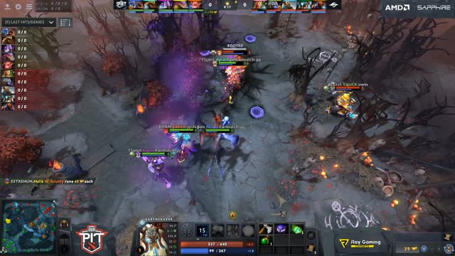 yamich takes First Blood on Secret.Puppey!