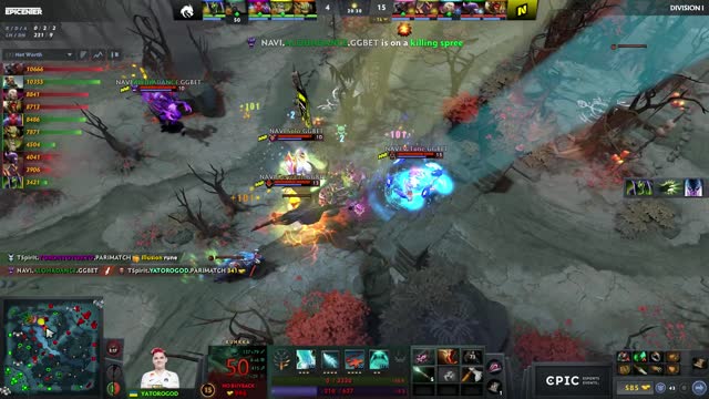 TSpirit and NAVI trade 1 for 1!