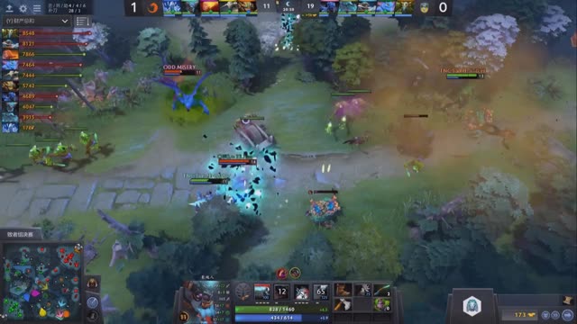 w33ha earthspirit gets 2 kills!