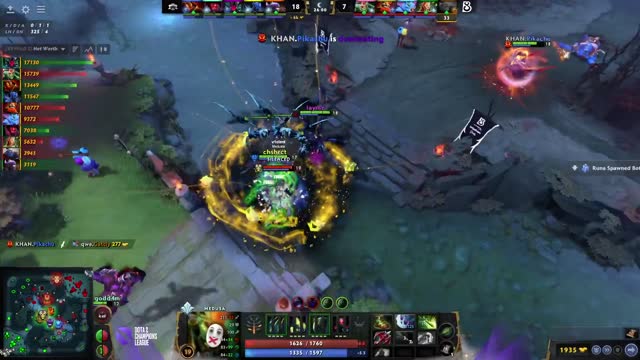 KHAN gets 3 kills!