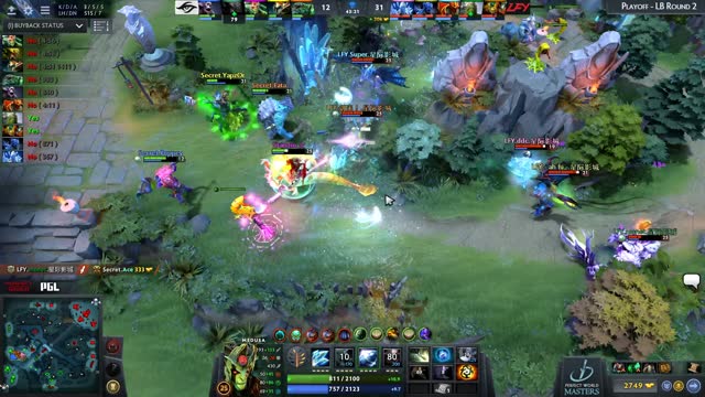 LFY.Monet gets a triple kill!