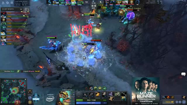 Newbee.Sccc gets a double kill!