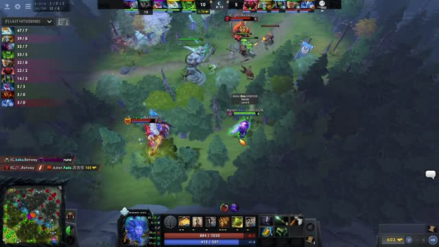 IG gets 2 kills!