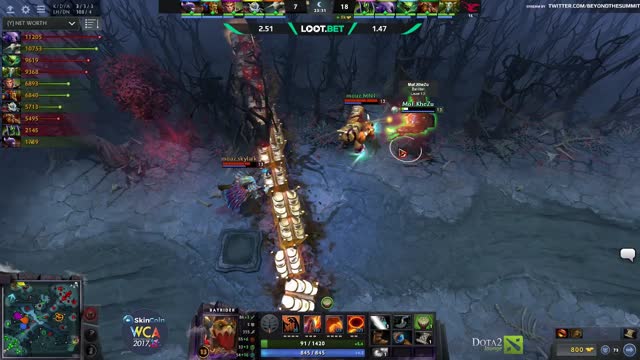 mouz.Skylark kills KheZu!