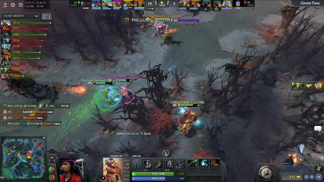 PSG.LGD gets 4 kills!