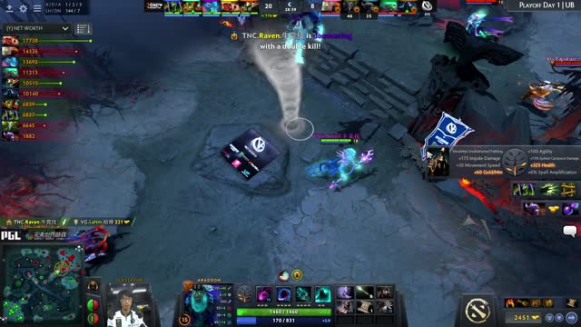 TNC.Raven gets a triple kill!