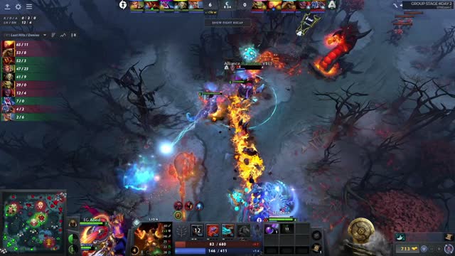 Arteezy kills Alliance.Handsken!