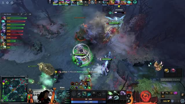 PSG.LGD.Ame kills Beastcoast.Wisper!