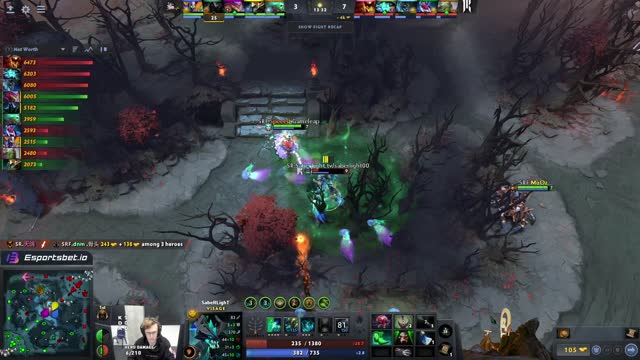 Arteezy gets two kills!