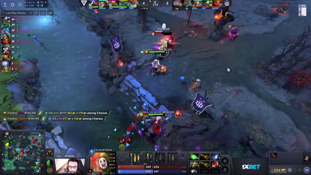 Topson gets a double kill!