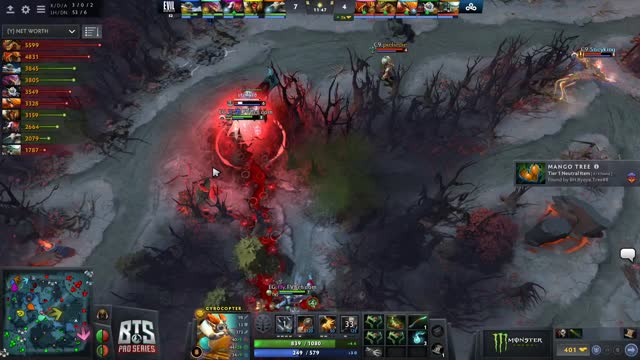 EG.Arteezy kills Chaos.Misery!