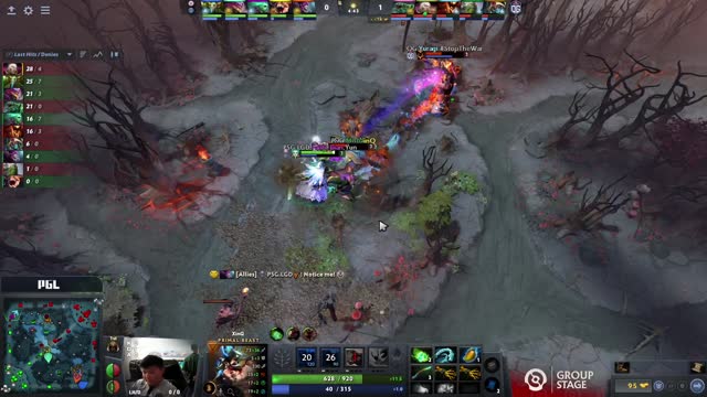 PSG.LGD.Faith_bian kills OG.Misha!