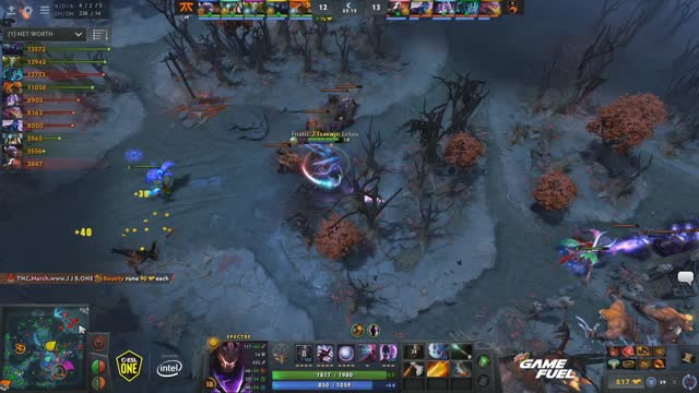 Fnatic.iceiceice kills TNC.March!