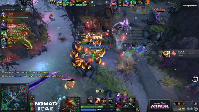 Na`Vi.LeBronDota gets a double kill!