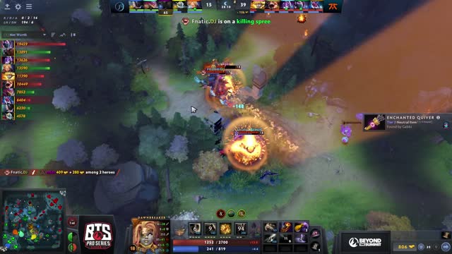 Fnatic gets 2 kills!