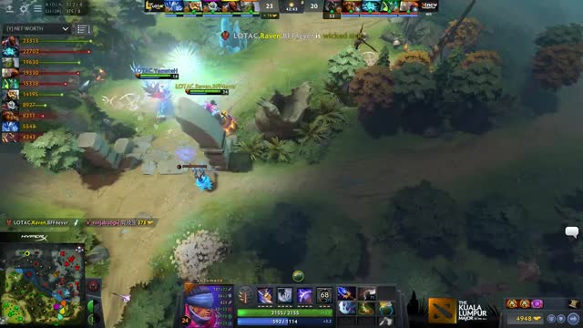 TNC.Raven gets a double kill!