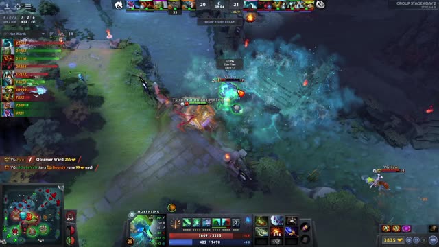 TSpirit.Yatoro kills VG.Dy!