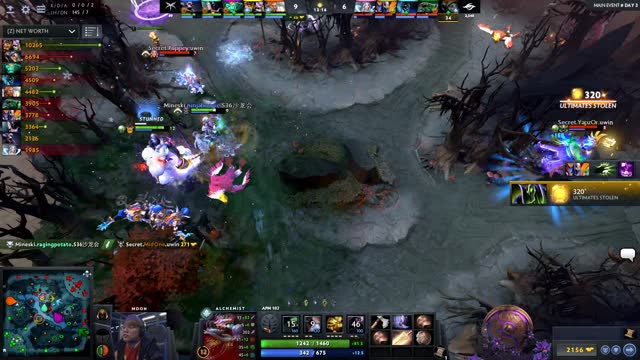 Mineski and Secret trade 1 for 1!