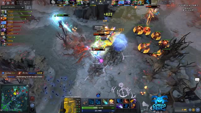 Newbee.Sccc gets a double kill!