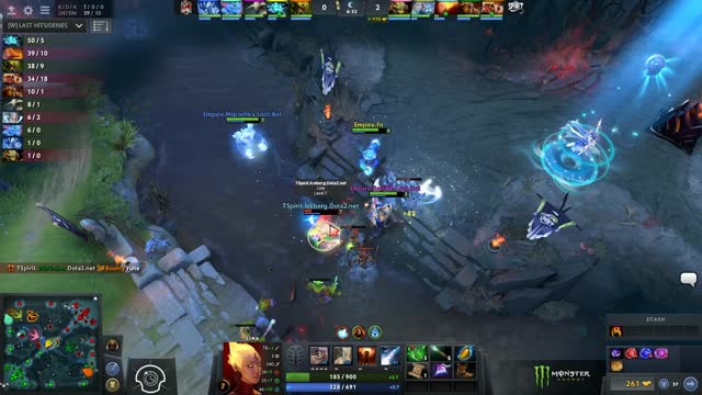 Na'Vi.RodjER kills TSpirit.Iceberg!