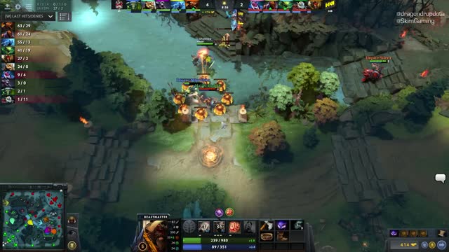 Na'Vi.RodjER gets a double kill!