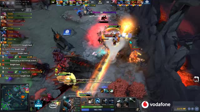 Divine's ultra kill leads to a team wipe!