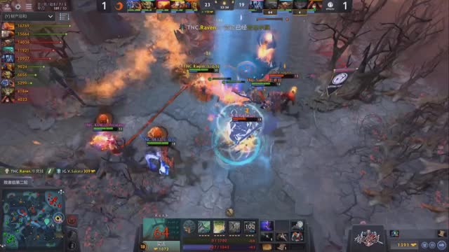 TNC.Raven gets a double kill!