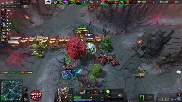 Puppey takes First Blood on mouz.Madara!