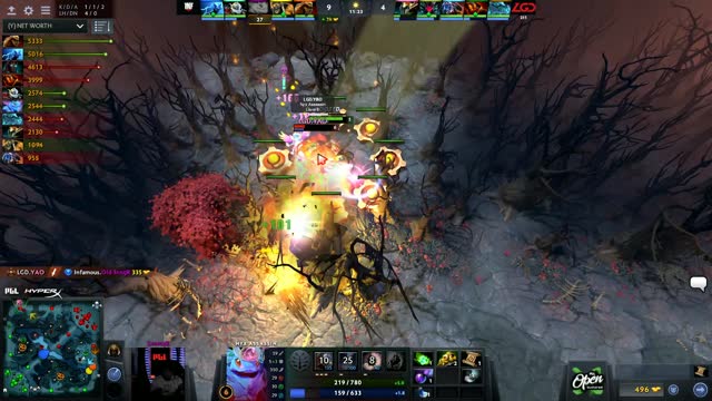 LGD gets 2 kills!