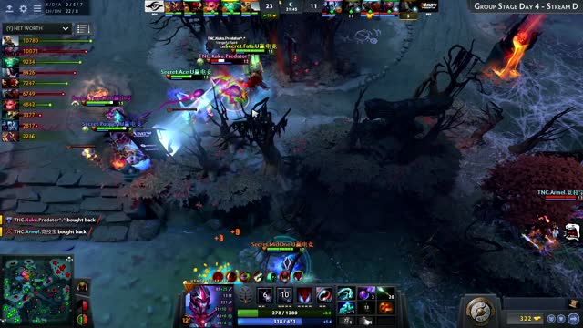 Secret.Puppey kills TNC.Kuku!