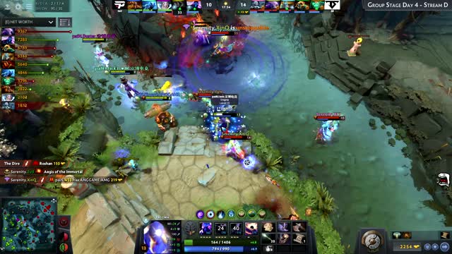 XinQ's triple kill leads to a team wipe!