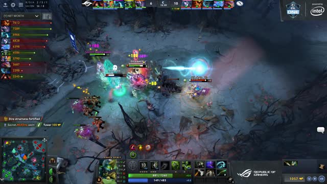 Secret.Nisha kills EG.s4!