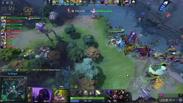 PSG.LGD gets 2 kills!