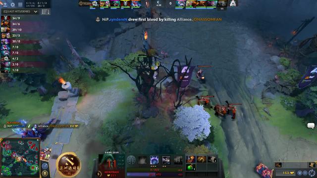 syndereN takes First Blood on Alliance.jonassomfan!