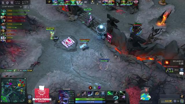 Armel gets a triple kill!