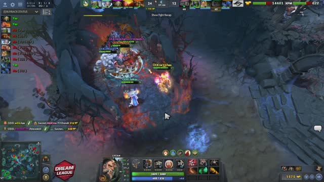 w33ha earthspirit gets 4 kills!