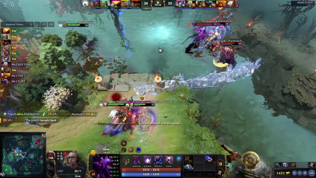 TSpirit.Yatoro's triple kill leads to a team wipe!